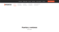 Desktop Screenshot of incerco.es